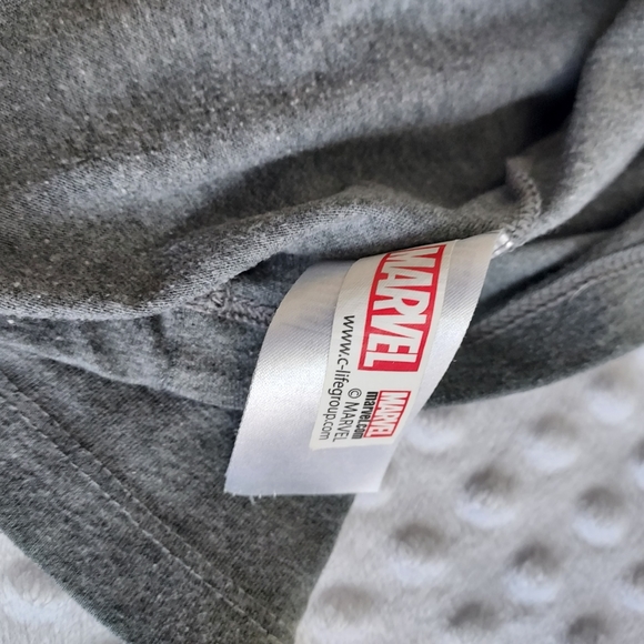 Deadpool Mens M T-Shirt Graphic Tee Old Navy Collectabilitees Short Sleeve Gray - Picture 7 of 12